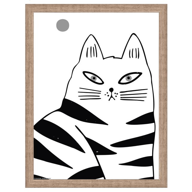 Ramă Liv Gri 30x40 cm - Paspartuuri Alb 20x28 cm