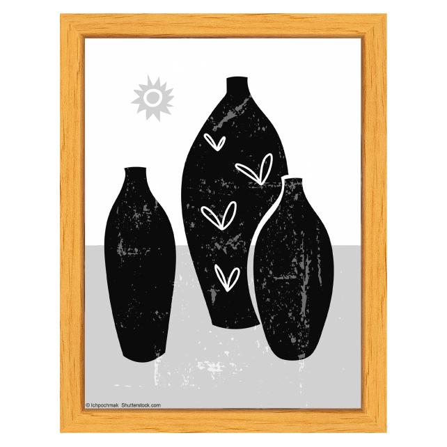 Ramă Liv Lemn 15x20 cm - Paspartuuri Alb 10x15 cm