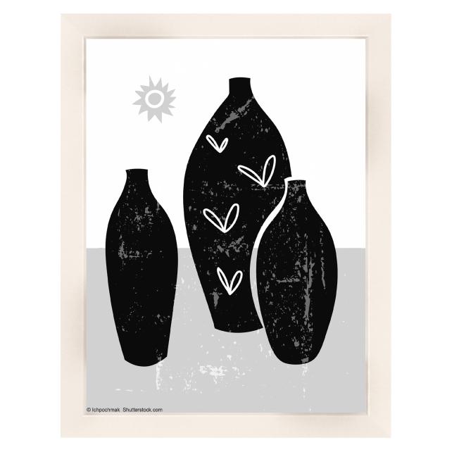 Ramă Liv Alb 15x20 cm - Paspartuuri Alb 4x5 inches