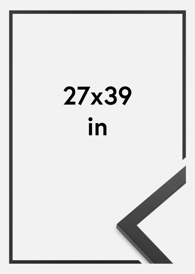 Ramă Trendy Sticlă acrilică Negru 27x39 inches (68,58x99,06 cm)