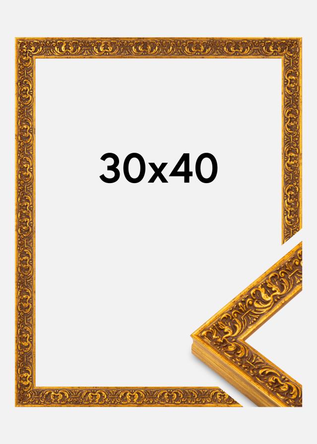 Ramă Amber Akrylglas Auriu 30x40 cm