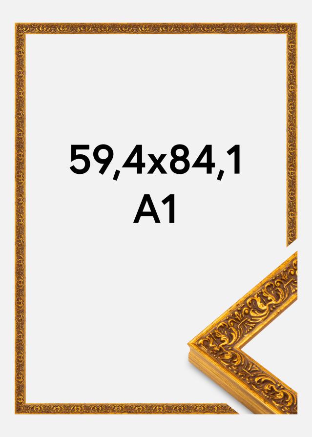 Ramă Amber Akrylglas Auriu 59,4x84,1 cm (A1)