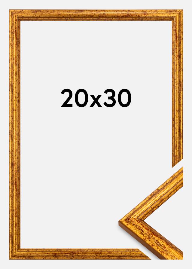 Ramă Claudia Acril Guld 20x30 cm