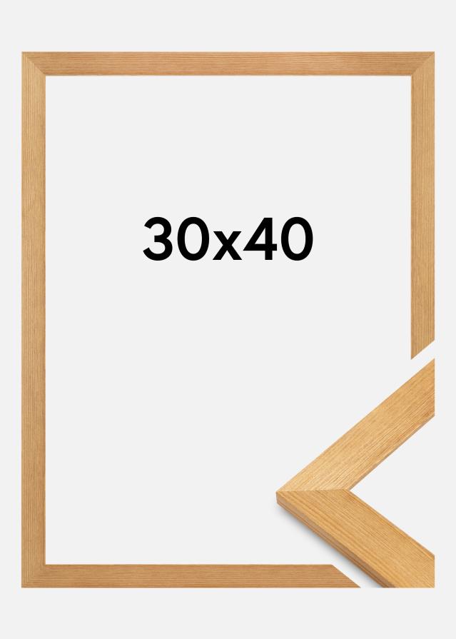 Ramă Sandra Sticlă Acrilică Stejar 30x40 cm
