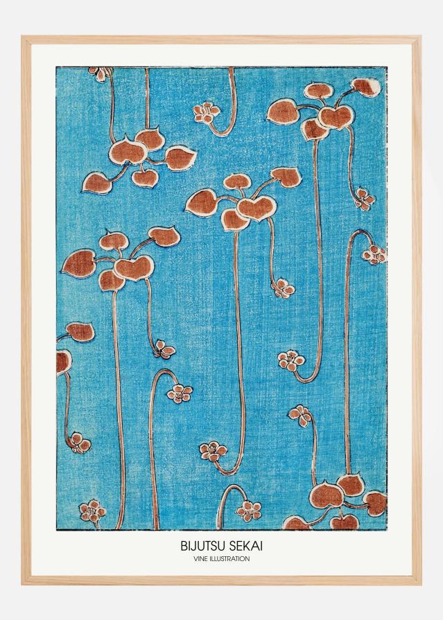 Vine Illustration Poster