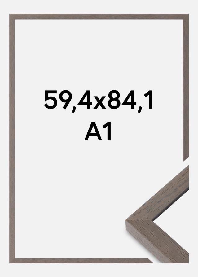 Ramă Hermes Sticlă acrilică Gri 59,4x84,1 cm (A1)