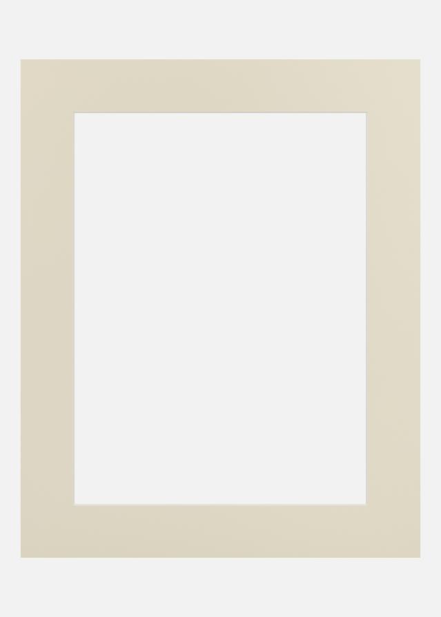 Passepartout Half & Half (Miez Alb) 20x20 cm (14x14)