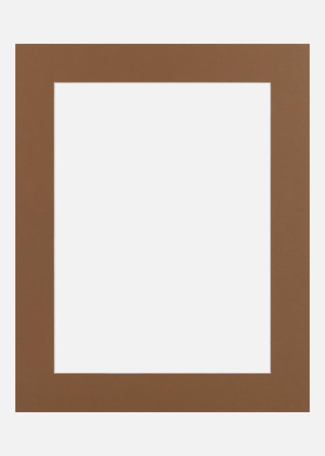 Passepartout Brown Sugar (Miez Alb) 50x70 cm (41x58,4 - A2)