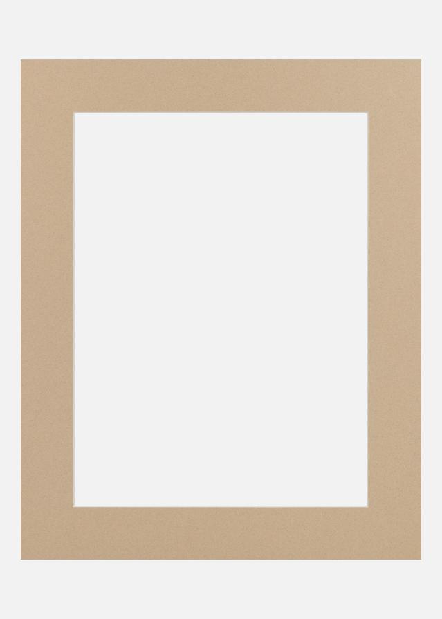 Passepartout Sandpaper (Miez Alb) 20x20 cm (14x14)