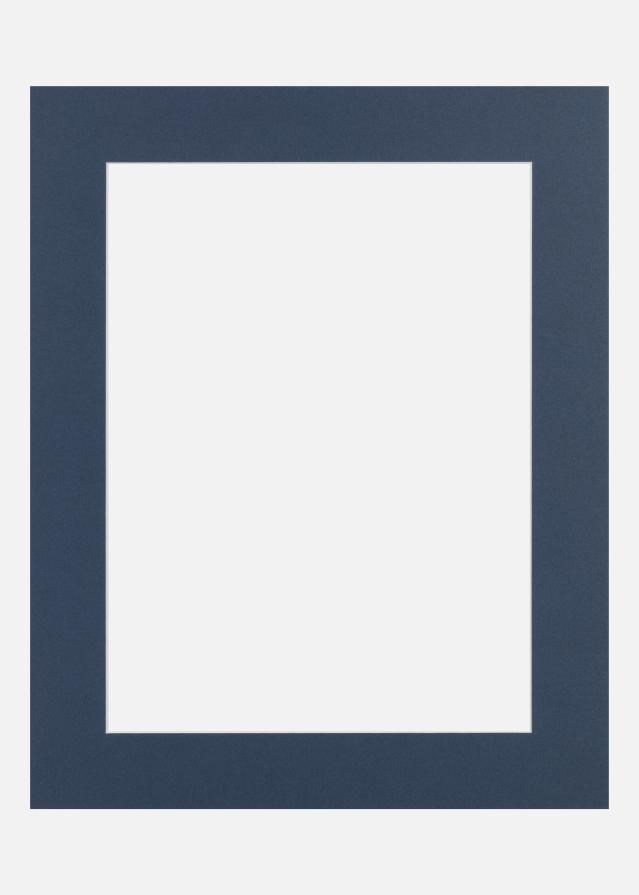 Passepartout Blue Moon (Miez Alb) 30x30 cm (19x19)