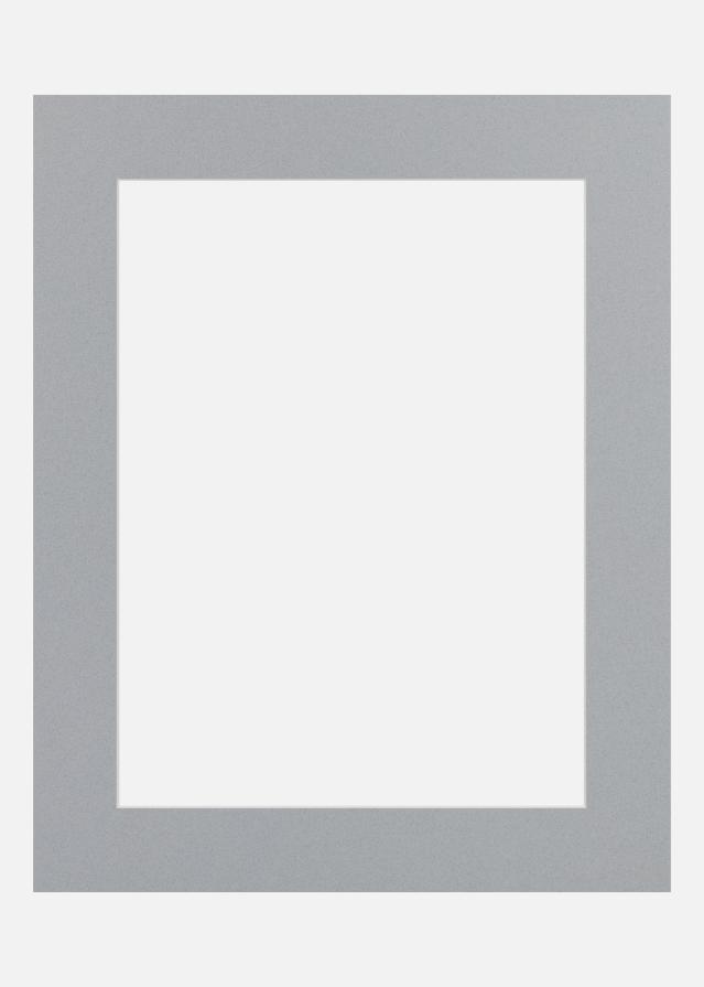 Passepartout Kensington (Miez Alb) 20x20 cm (14x14)