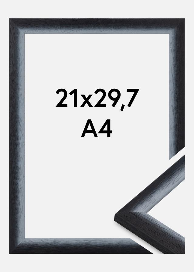 Ramă Cornwall Sticlă acrilică Negru 21x29,7 cm (A4)