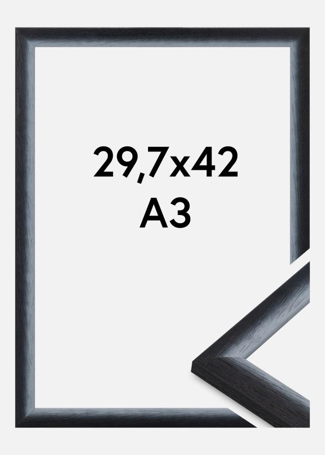 Ramă Cornwall Sticlă acrilică Negru 29.7x42 cm (A3)