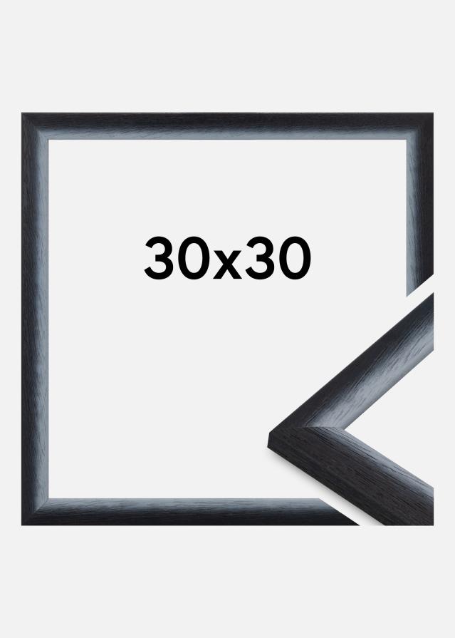Ramă Cornwall Sticlă acrilică Negru 30x30 cm