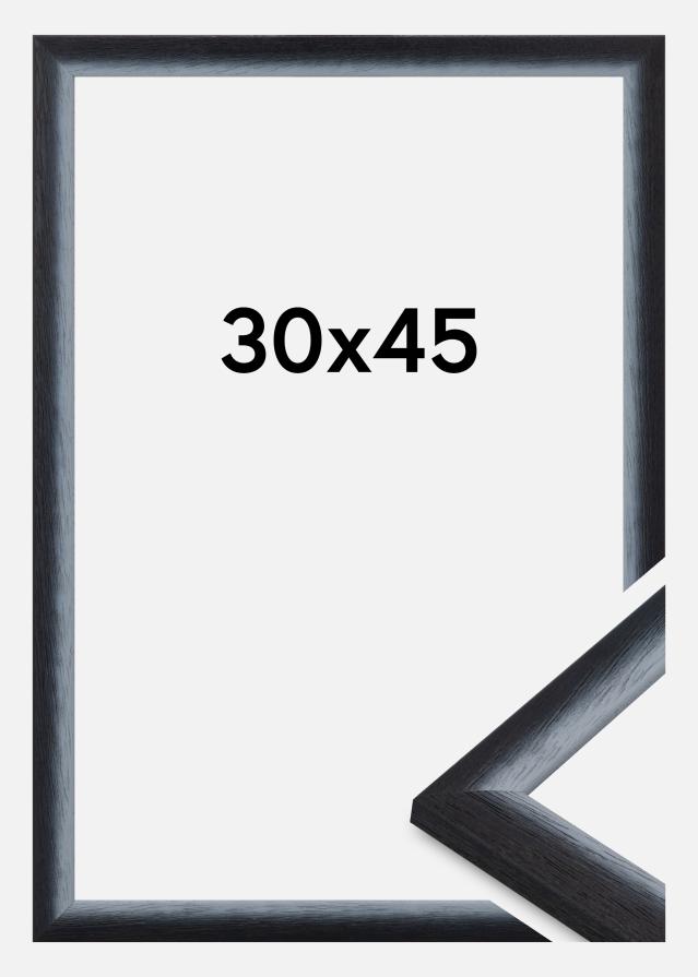 Ramă Cornwall Sticlă acrilică Negru 30x45 cm