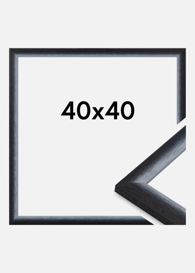 Ramă Cornwall Sticlă acrilică Negru 40x40 cm