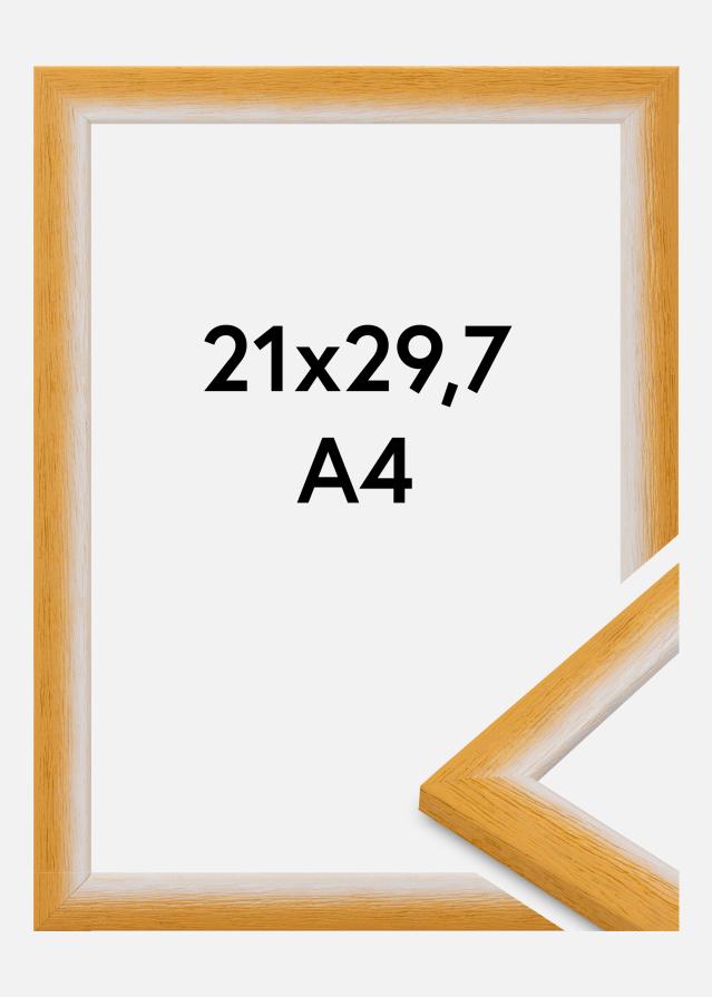 Ramă Cornwall Sticlă acrilică Auriu 21x29,7 cm (A4)