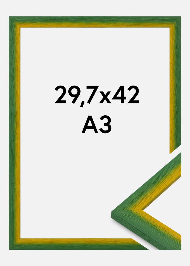 Ramă Cornwall Sticlă acrilică Verde 29,7x42 cm (A3)