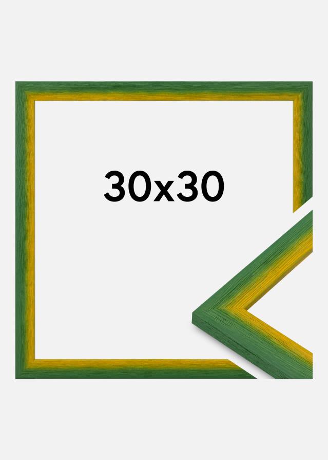 Ramă Cornwall Sticlă acrilică Verde 30x30 cm