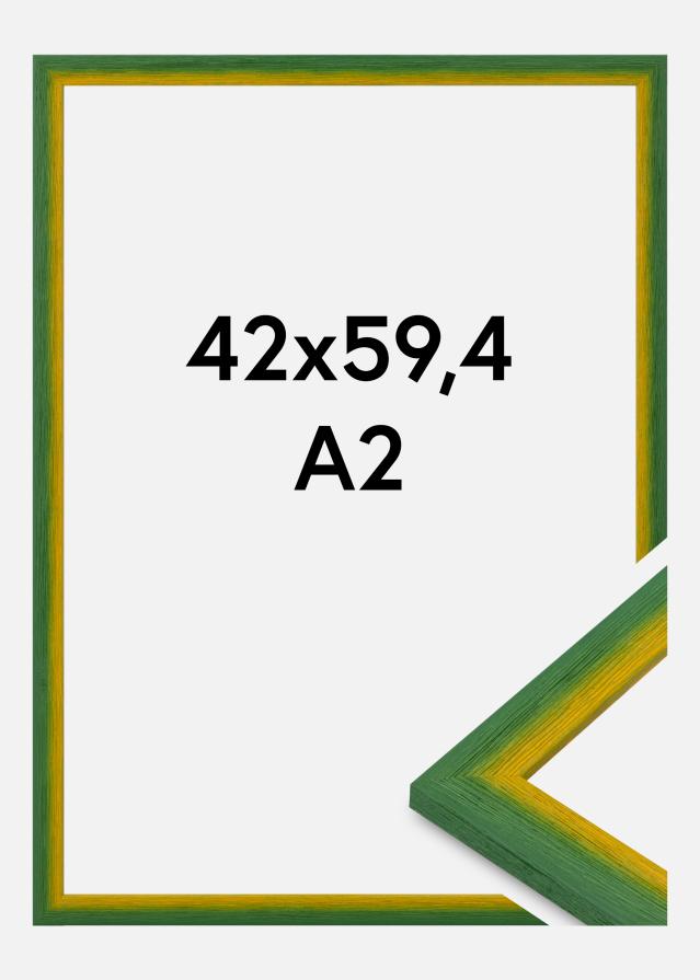 Ramă Cornwall Sticlă acrilică Verde 42x59,4 cm (A2)