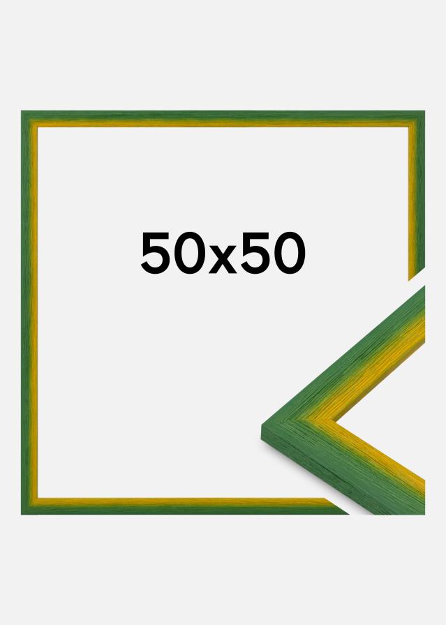 Ramă Cornwall Sticlă acrilică Verde 50x50 cm