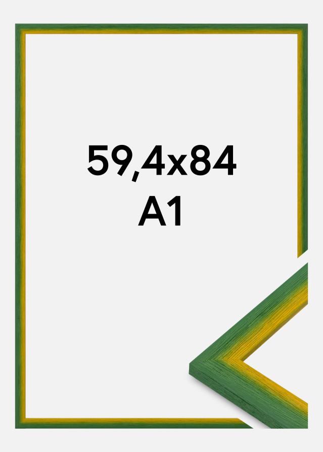 Ramă Cornwall Sticlă acrilică Verde 59,4x84,1 cm (A1)