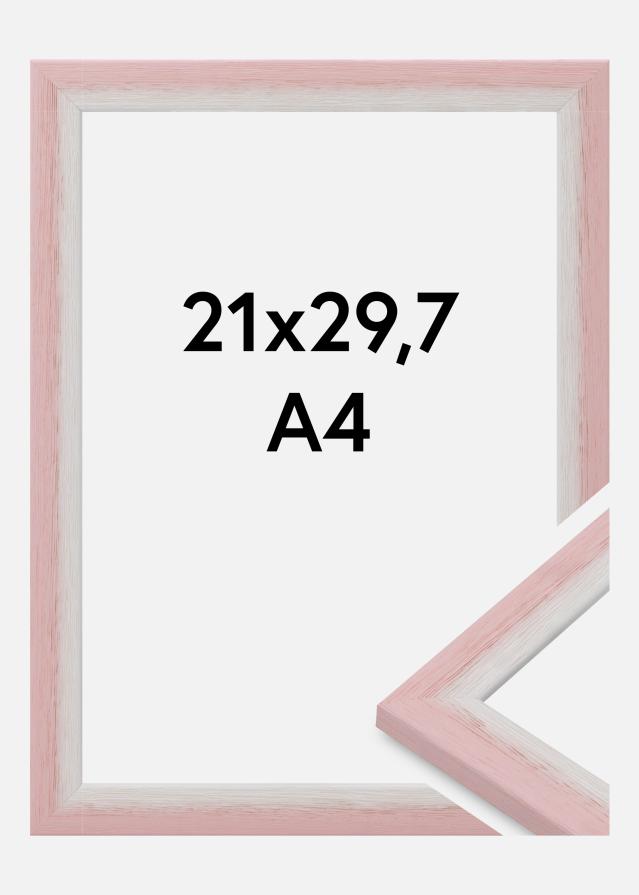 Ramă Cornwall Sticlă acrilică Roz 21x29,7 cm (A4)