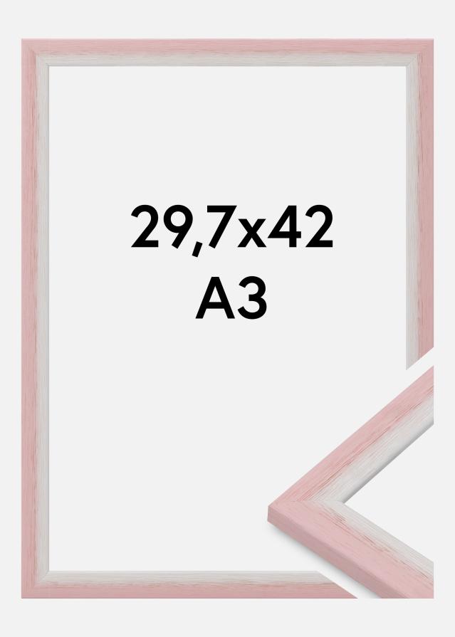 Ramă Cornwall Sticlă acrilică Roz 29,7x42 cm (A3)