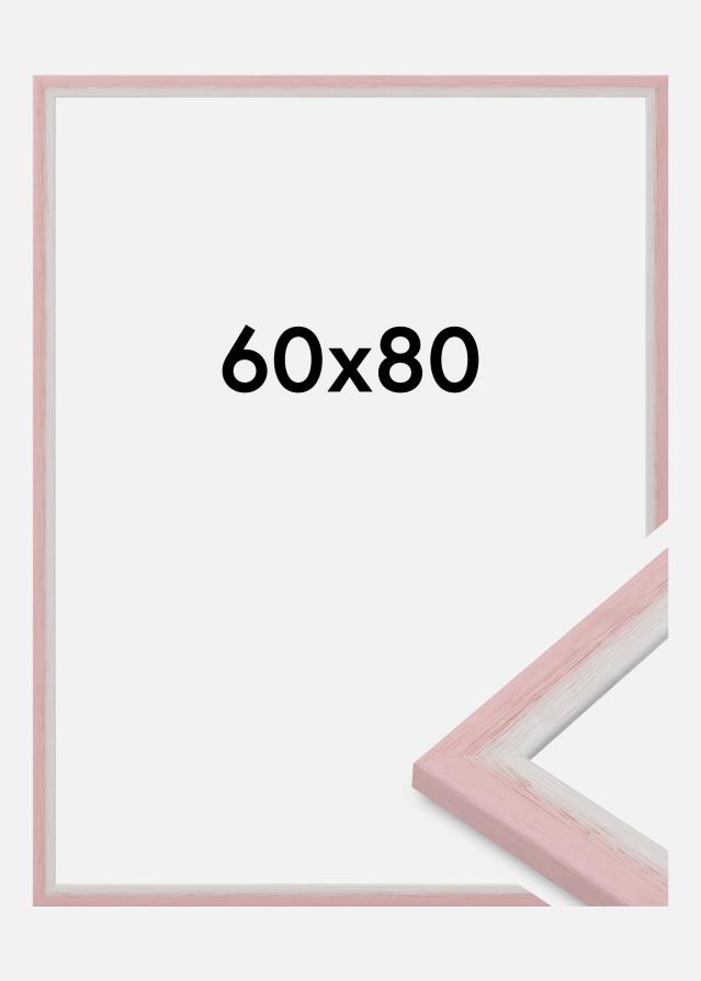 Ramă Cornwall Sticlă acrilică Roz 60x80 cm