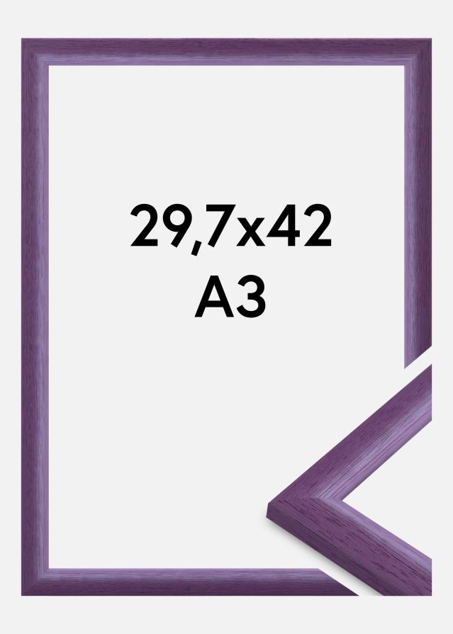 Ramă Cornwall Sticlă acrilică Mov 29,7x42 cm (A3)