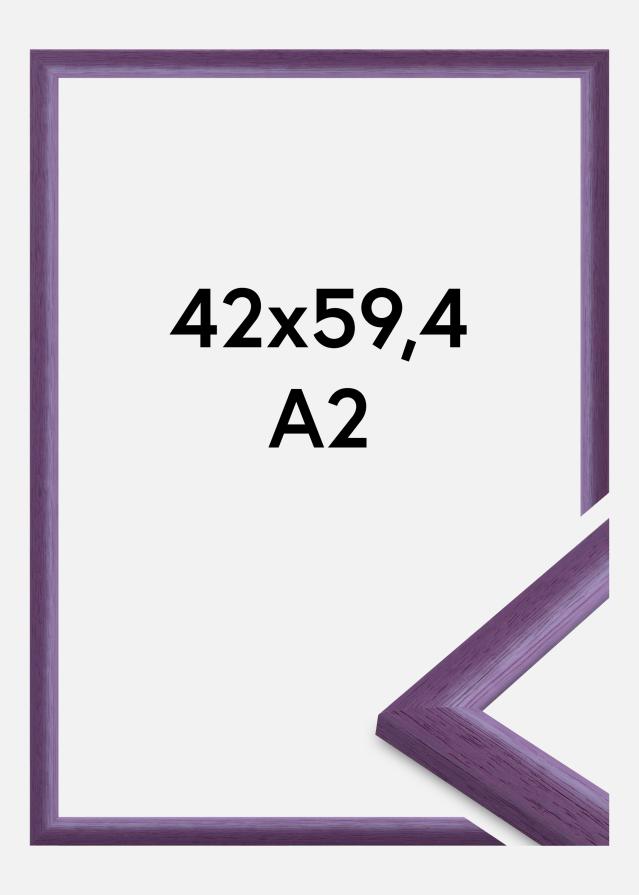 Ramă Cornwall Sticlă acrilică Mov 42x59,4 cm (A2)