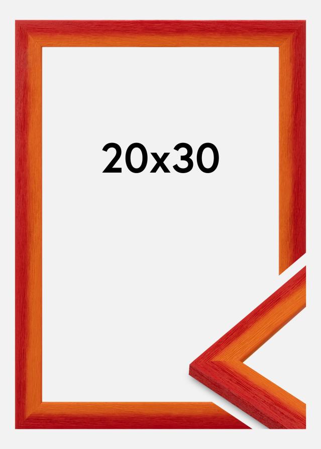 Ramă Cornwall Sticlă acrilică Roșu 20x30 cm
