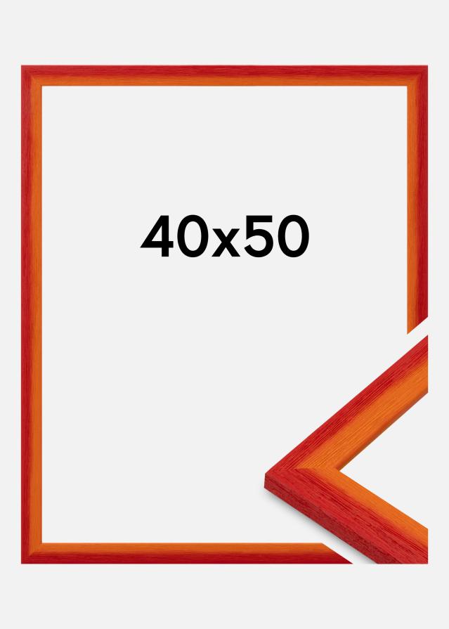 Ramă Cornwall Sticlă acrilică Roșu 40x50 cm