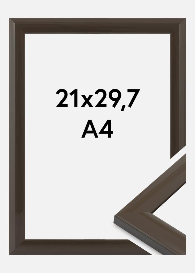 Ramă Dorset Sticlă acrilică Gri închis 21x29,7 cm (A4)