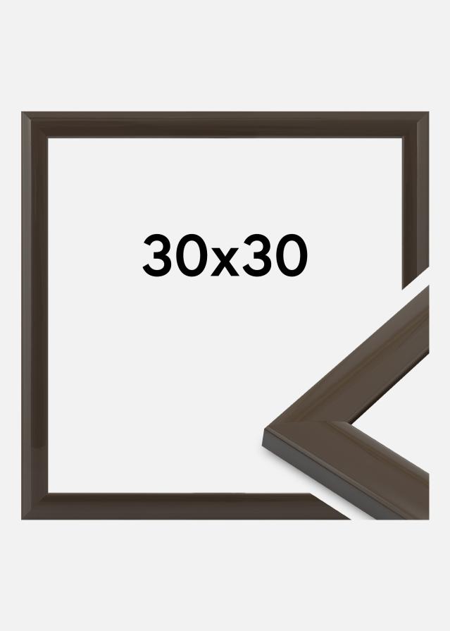 Ramă Dorset Sticlă acrilică Gri închis 30x30 cm