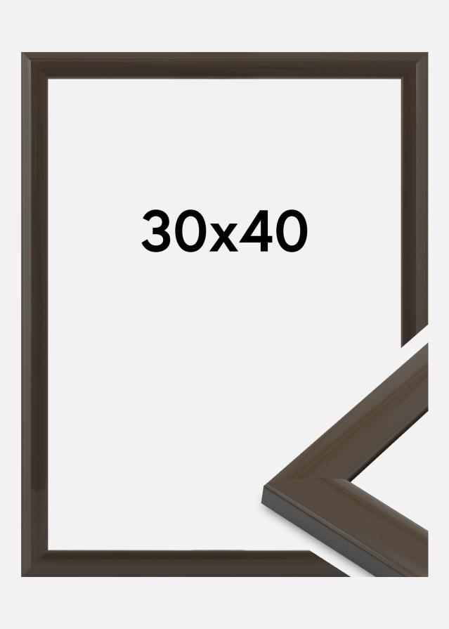 Ramă Dorset Sticlă acrilică Gri închis 30x40 cm