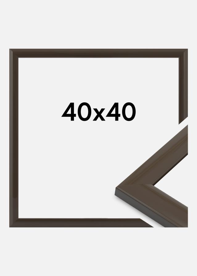 Ramă Dorset Sticlă acrilică Gri închis 40x40 cm