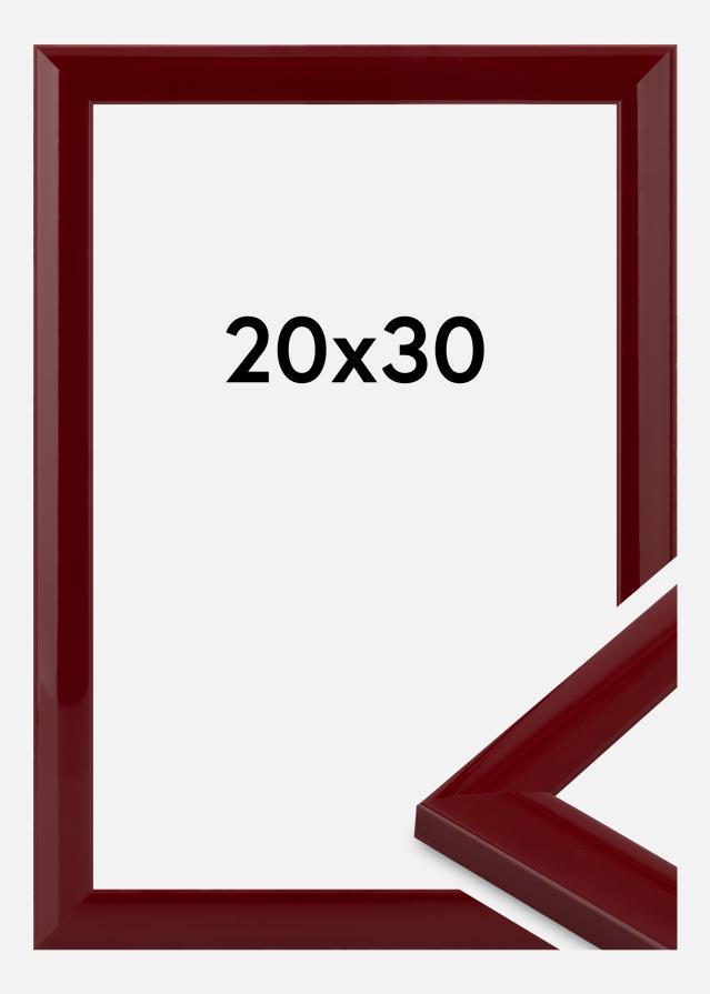 Ramă Dorset Sticlă acrilică Roșu închis 20x30 cm