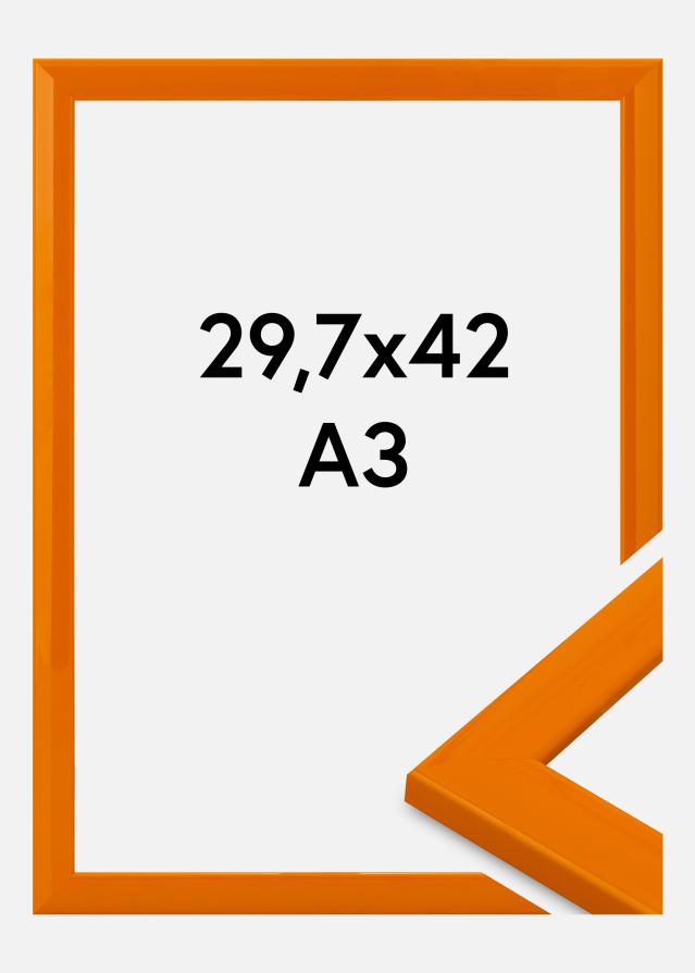 Ramă Dorset Sticlă acrilică Portocaliu 29,7x42 cm (A3)