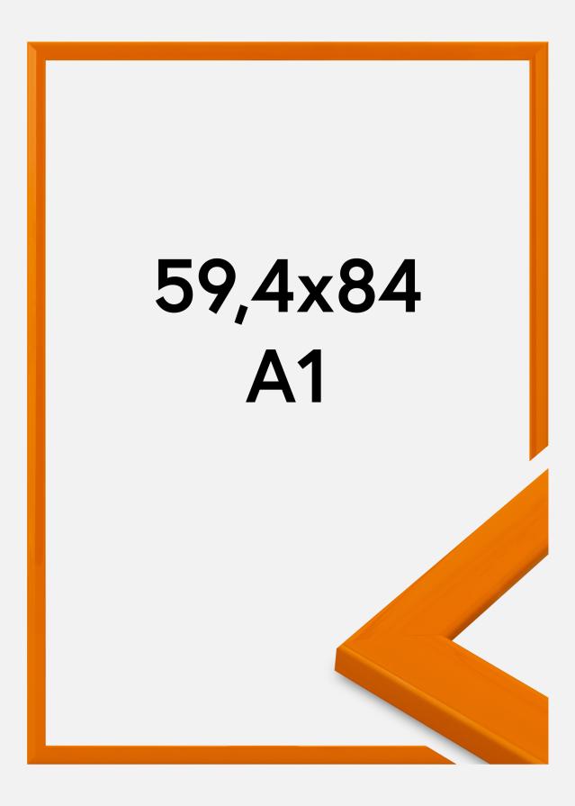 Ramă Dorset Sticlă acrilică Portocaliu 59,4x84,1 cm (A1)