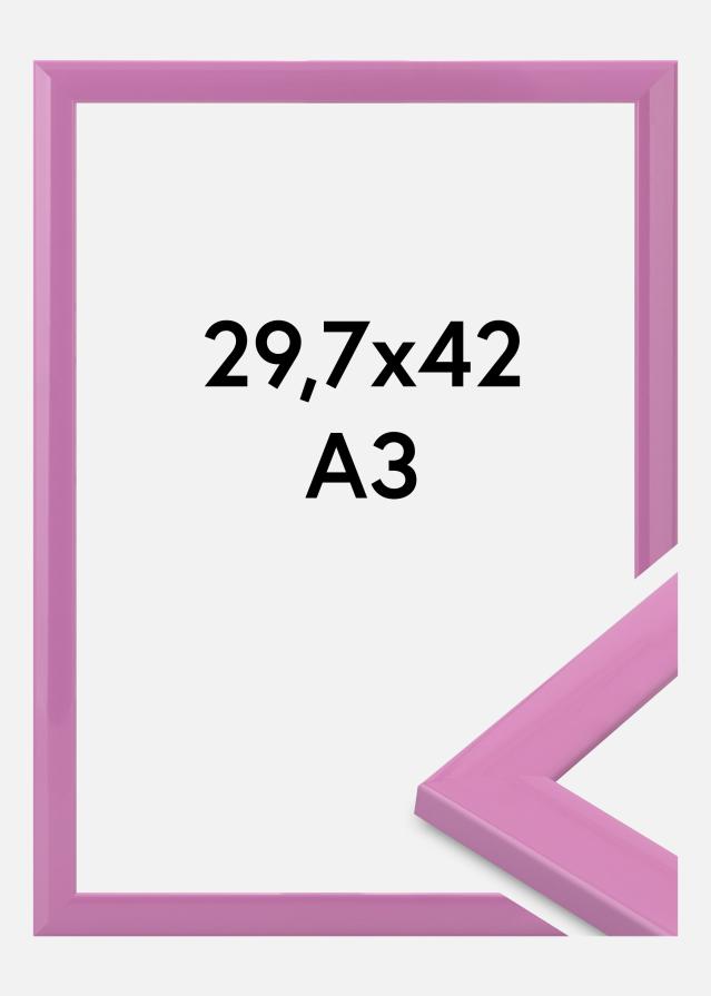 Ramă Dorset Sticlă acrilică Roz 29,7x42 cm (A3)