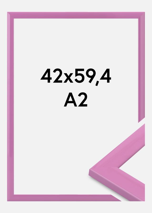 Ramă Dorset Sticlă acrilică Roz 42x59,4 cm (A2)