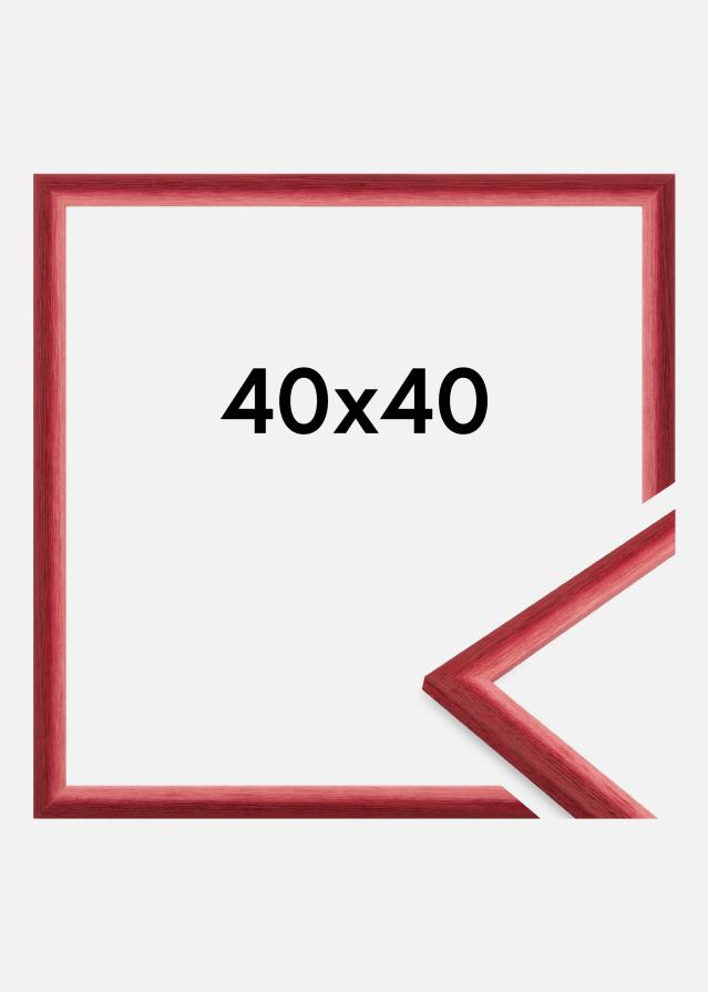 Ramă Cornwall Sticlă acrilică roșu închis 40x40 cm