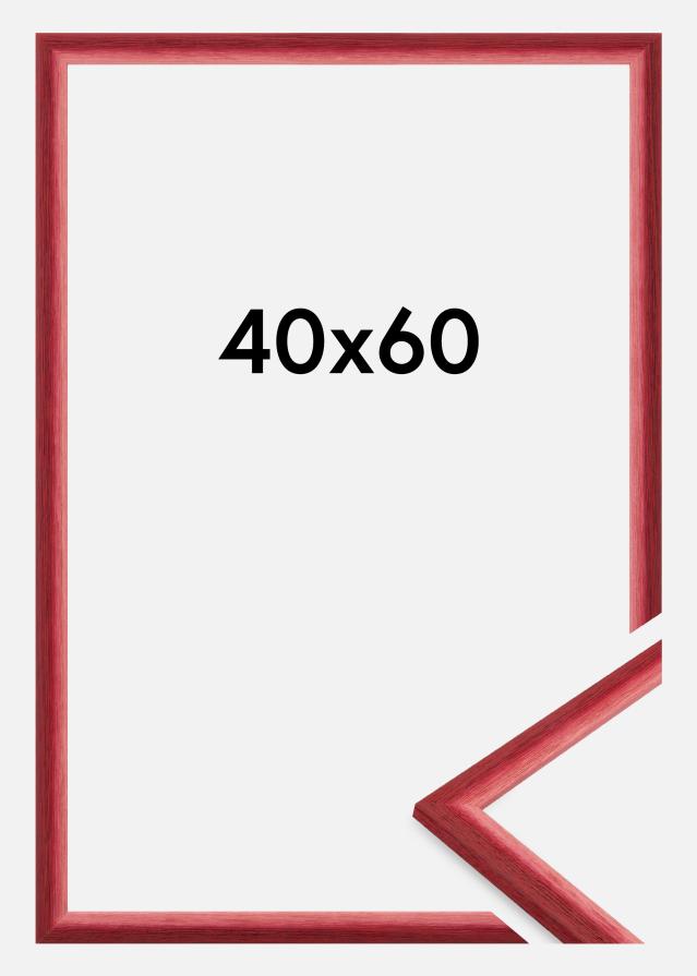 Ramă Cornwall Sticlă acrilică roșu închis 40x60 cm