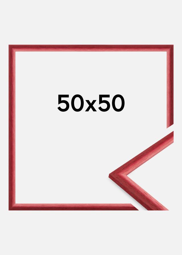 Ramă Cornwall Sticlă acrilică roșu închis 50x50 cm