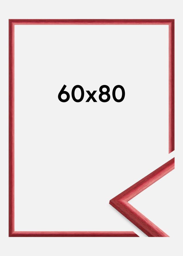 Ramă Cornwall Sticlă acrilică Roșu închis 60x80 cm