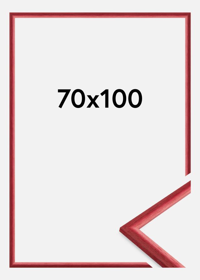 Ramă Cornwall Sticlă acrilică Roșu închis 70x100 cm