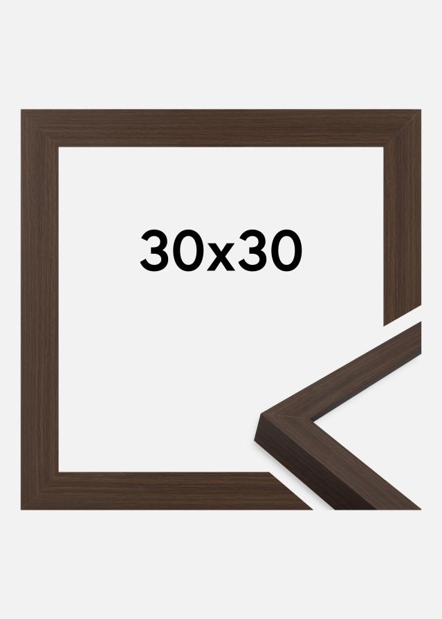 Ramă Wells Sticlă acrilică Maro 30x30 cm