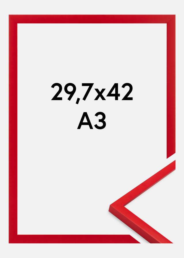 Ramă Kent Sticlă acrilică Roșu 29.7x42 cm (A3)