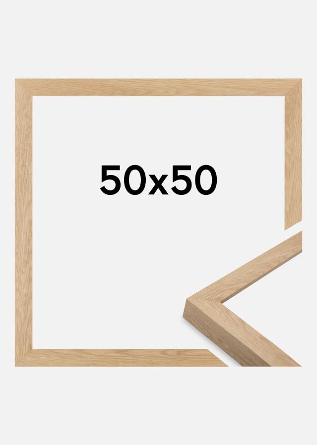 Ramă Wells Sticlă acrilică Stejar 50x50 cm